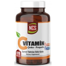 Ncs Vitamin C Çinko Propolis Vitamin D Quercetin Resveratrol Umca 120 Tablet